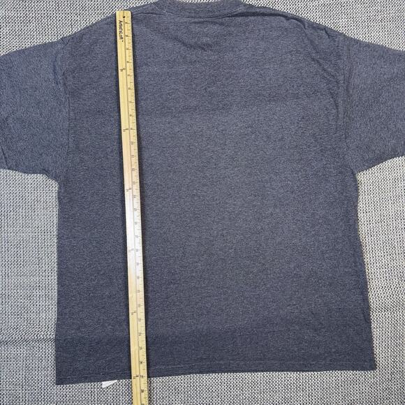 Champion Authentic Men's XL Classic Gray Blank T-Shirt Short Sleeve Crew - Picture 5 of 6